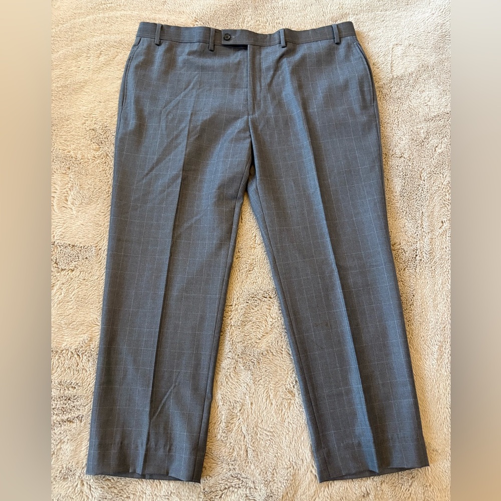 Lauren Ralph Lauren gray plaid dress pants, 40W